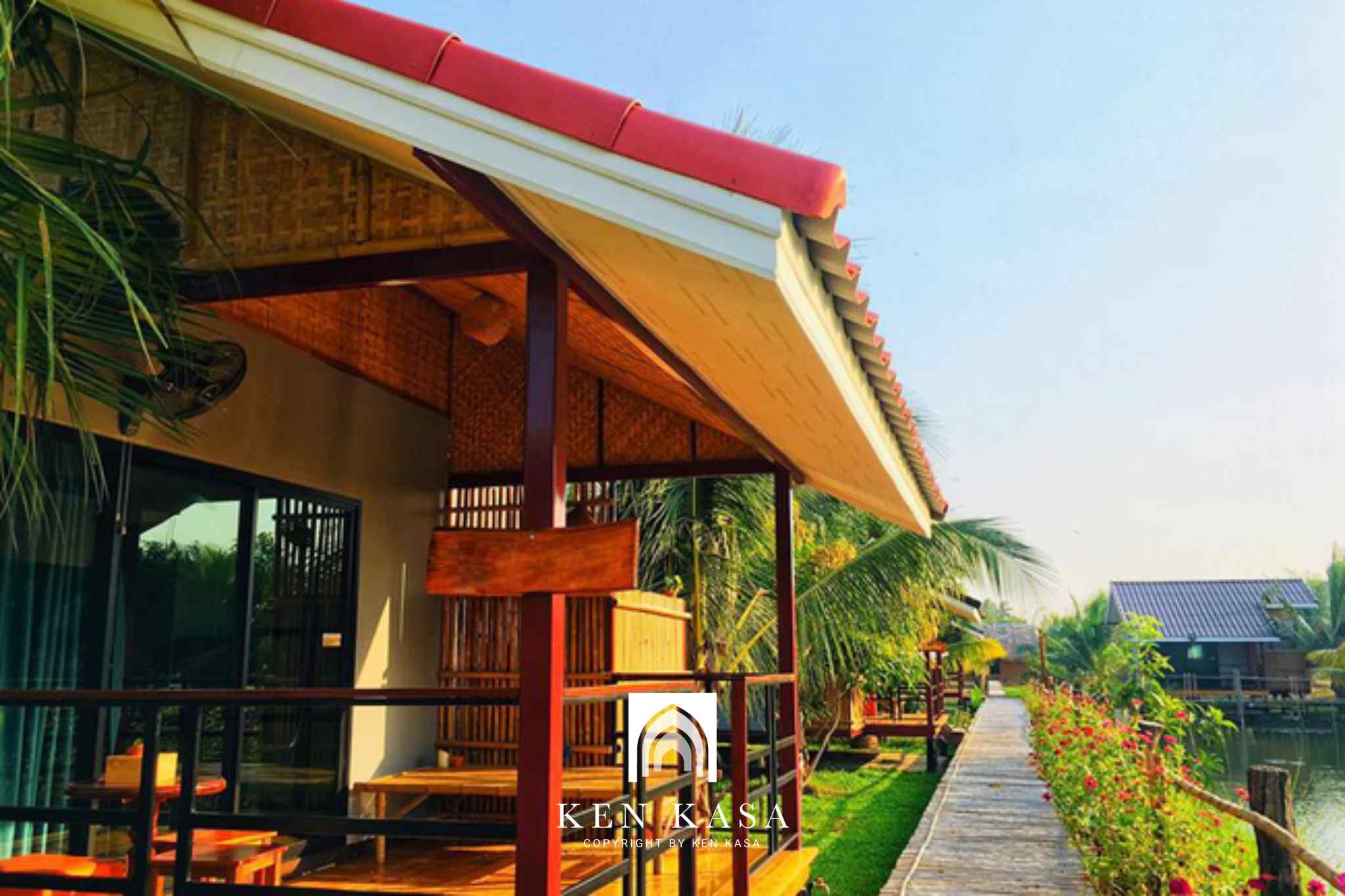 Mẫu thiết kế homestay giá rẻ phong cách đồng quê 